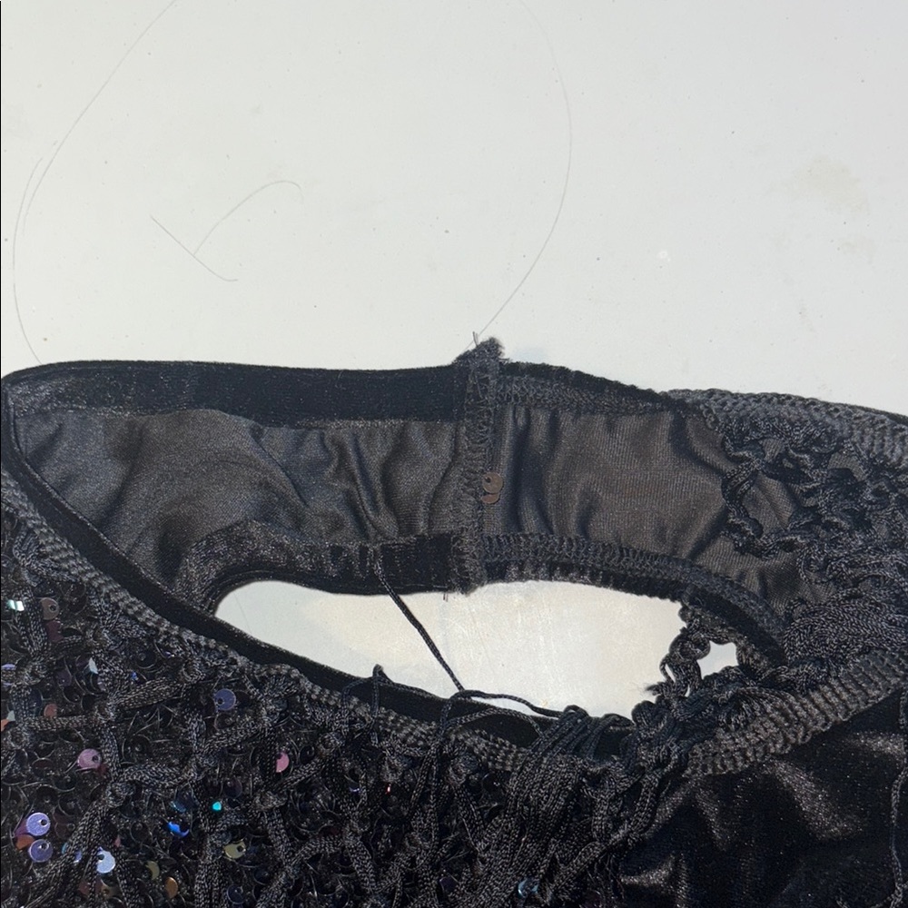 Bear Dance Black Sequin Shorts - Picture 5 of 5